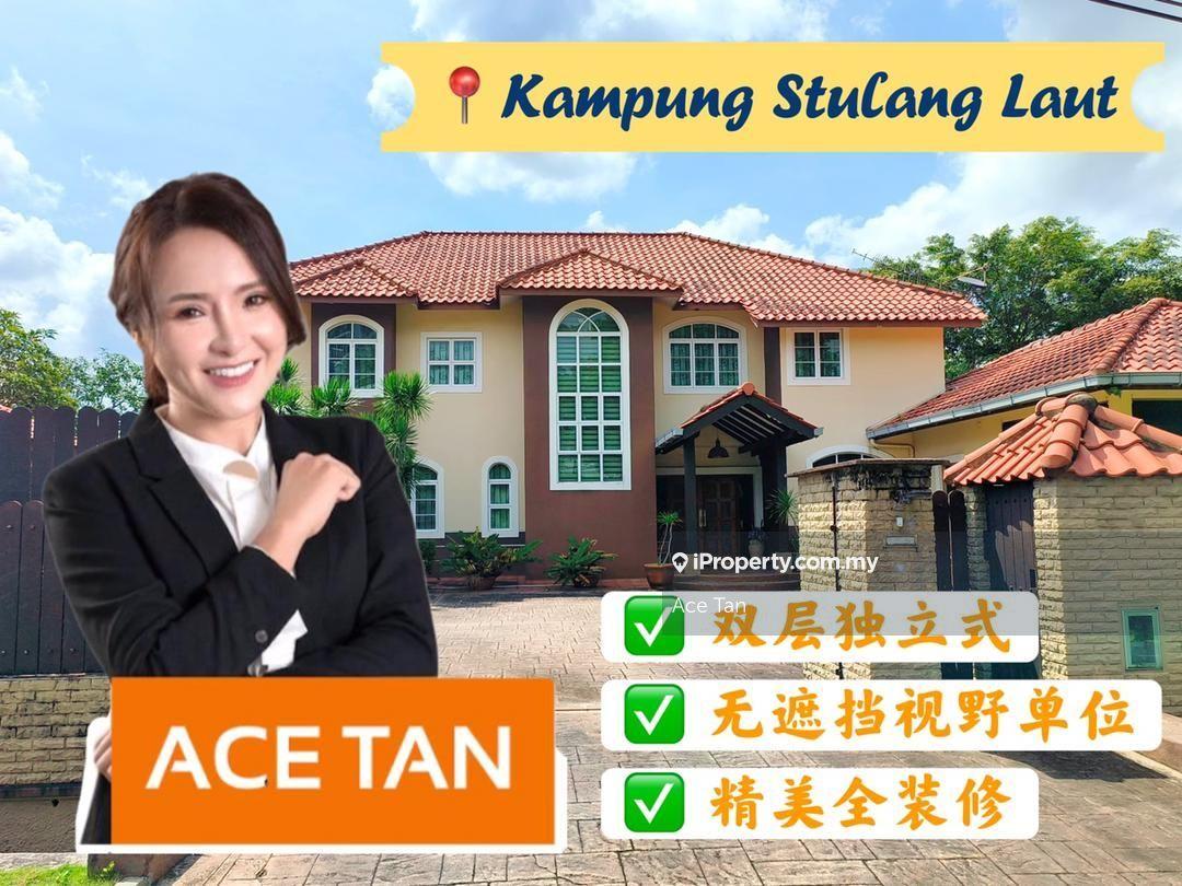 Kampung Stulang Laut @ Jb Town Area - 2 Storey Bungalow House For Sale