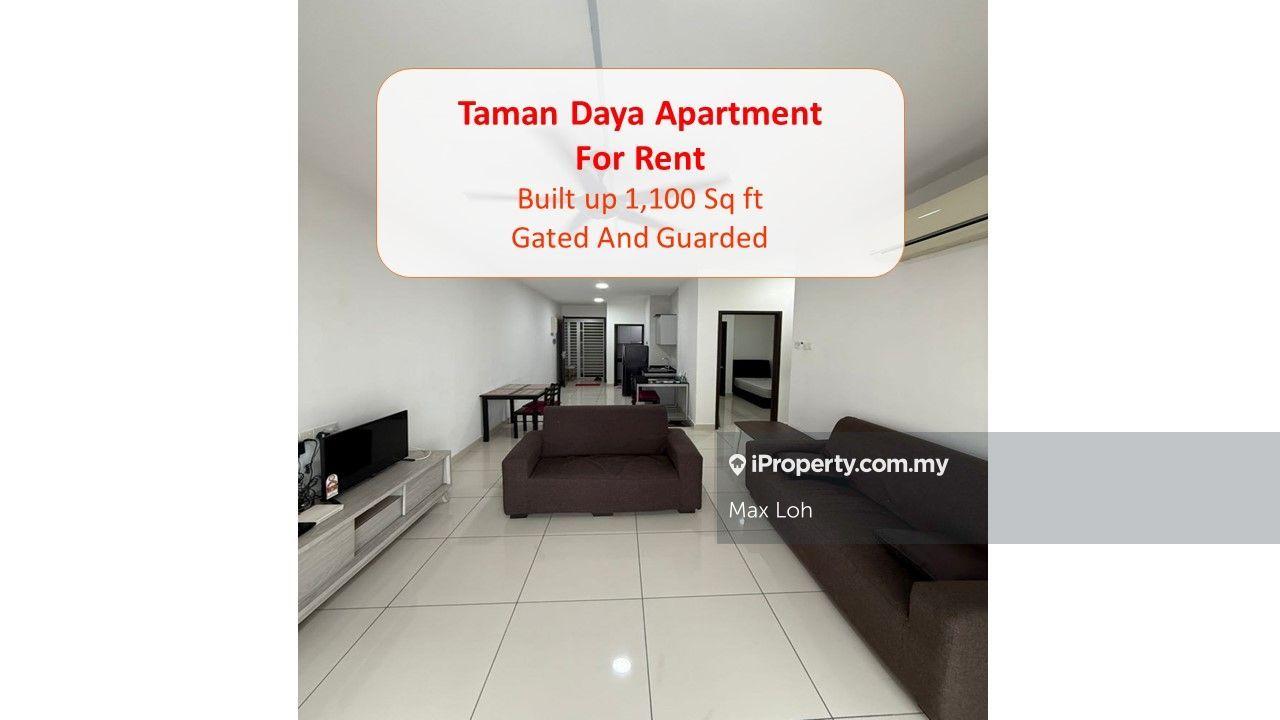 Taman Daya, Ksl Residence Apartment, Bua 1,100 Sqf