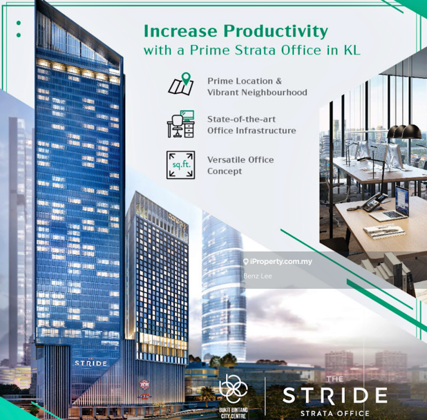 Menara the stride bukit bintang corner commercial office sale leasehol