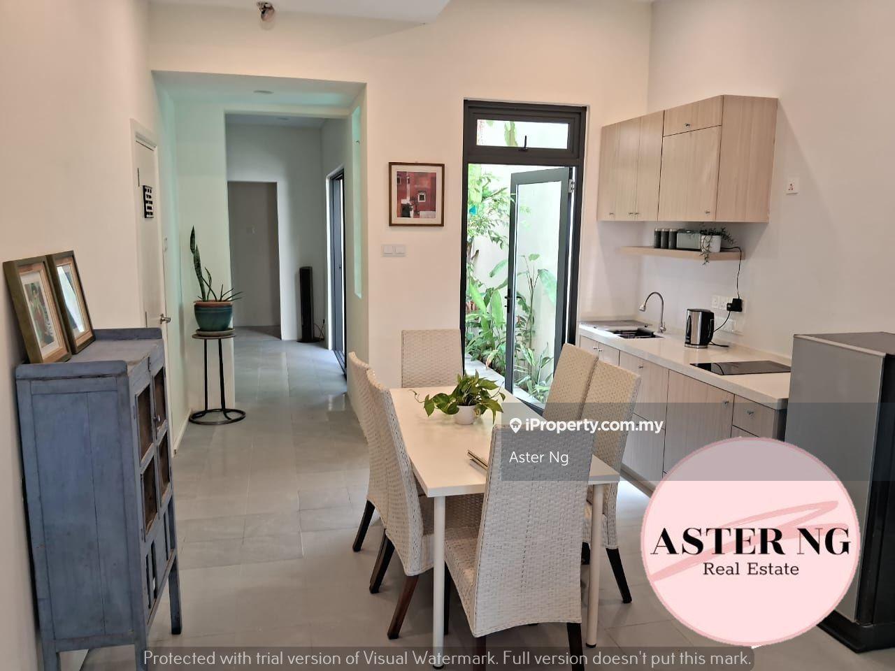 Double story terrace house for sale in Georgetown