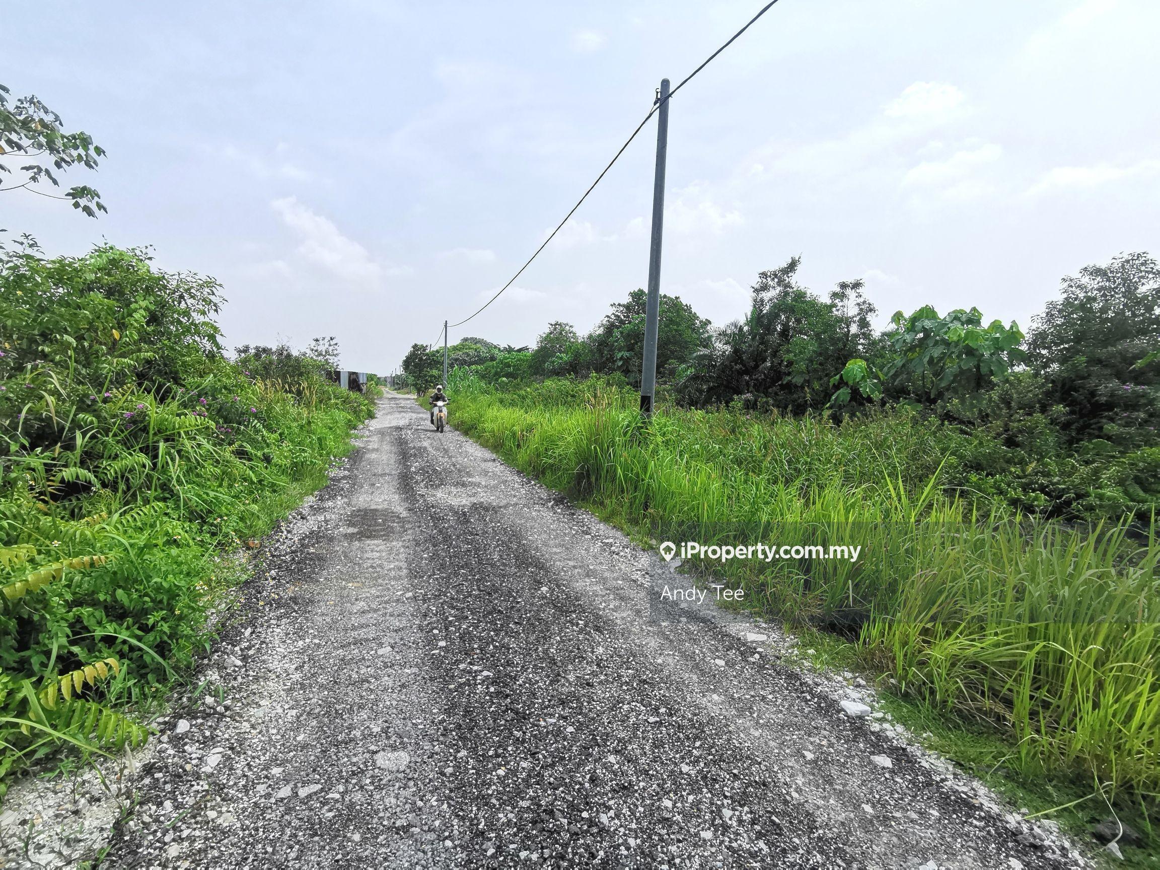 Flat land with fencing