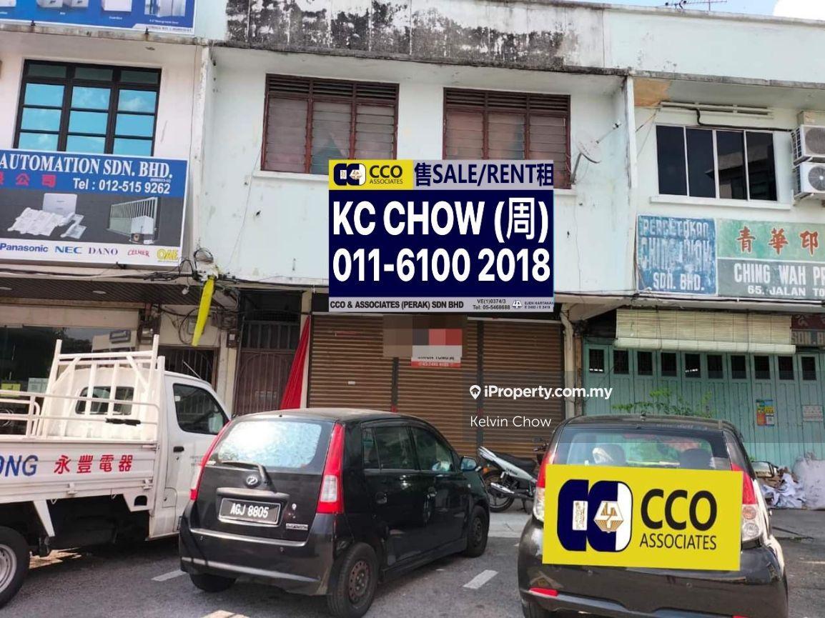 Ipoh Town Jalan Tokong Double Storey Shop Lot For Sale