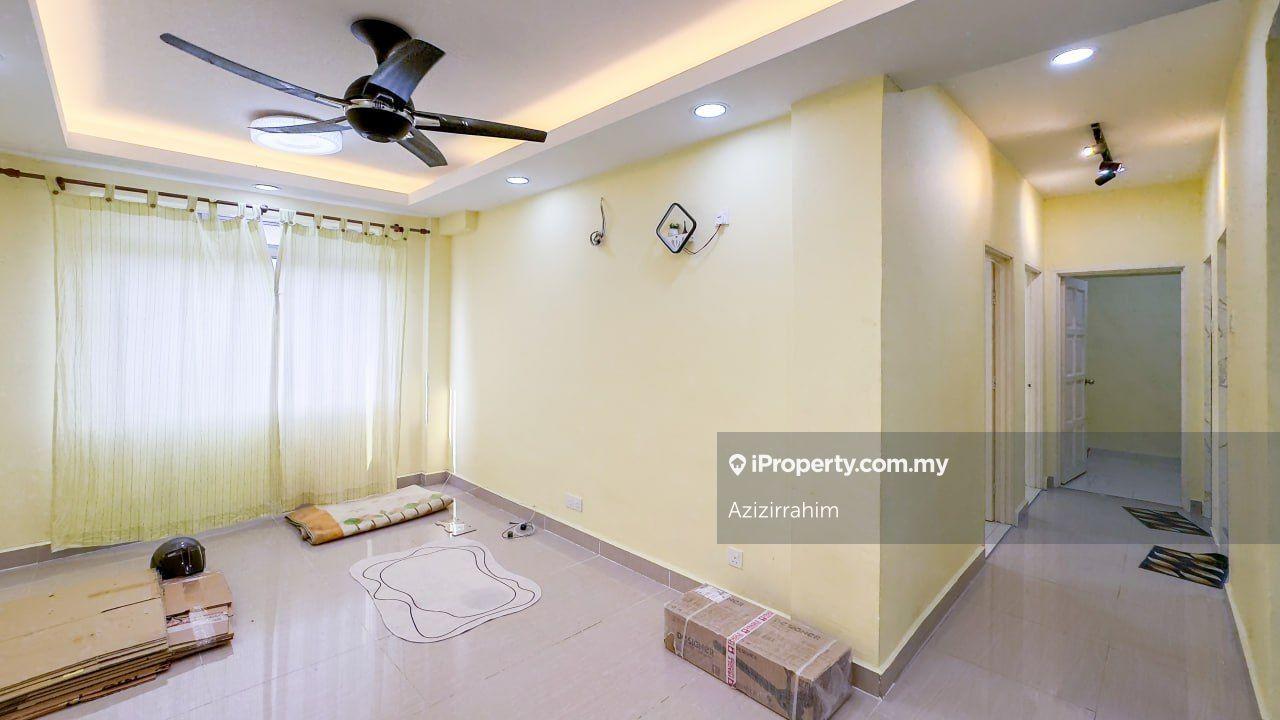 Partially Furnished Apartment Megah Villa Kota Warisan