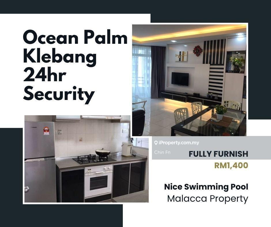 Great Fully Furnish 24hr Guard Ocean Palm Swimming Pool Klebang