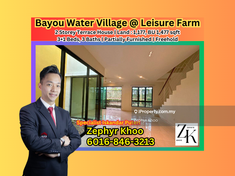 Bayou Water Village @ Leisure Farm 2 Storey Terrace House