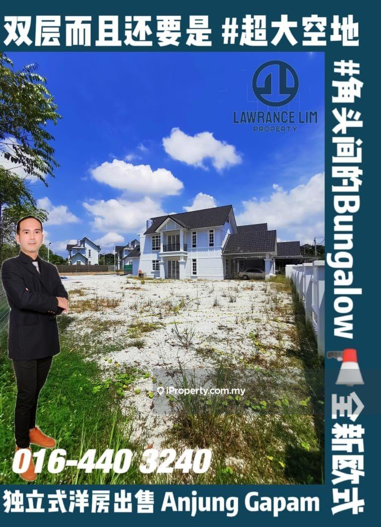 Below Value Melaka Anjung Gapam 2sty Corner Lot Bungalow Big Land
