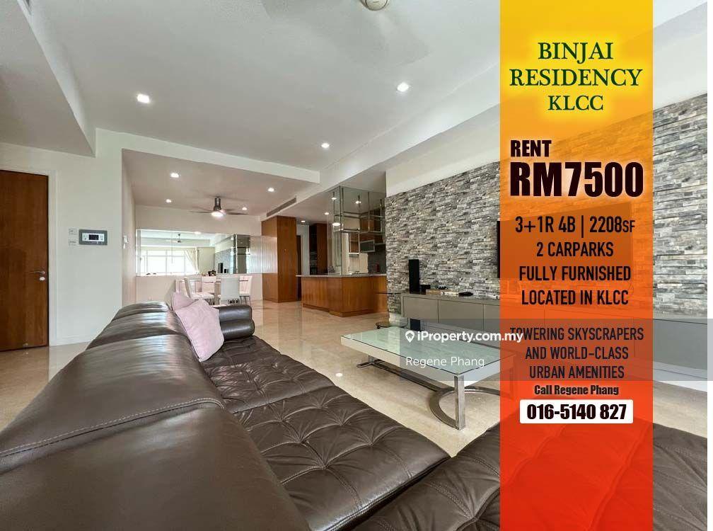 KLCC View Binjai Residency, KL City Centre, KLCC For Rent