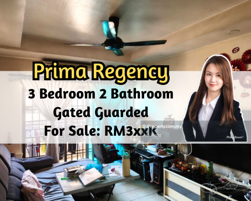 Prima Regency, 3 Bedroom 2 Bathroom, Gated Guarded, Intermediate Lot