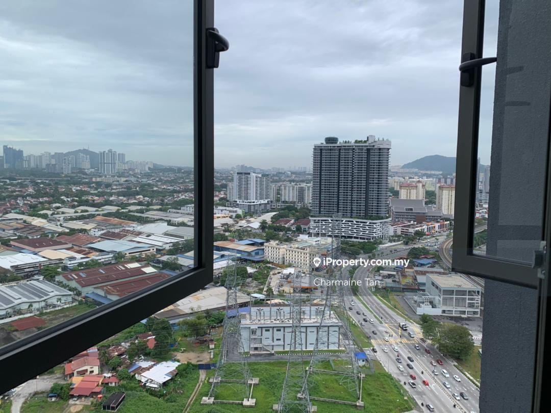 Suite Enesta modern unit layout no balcony walk to MRT shops low dense