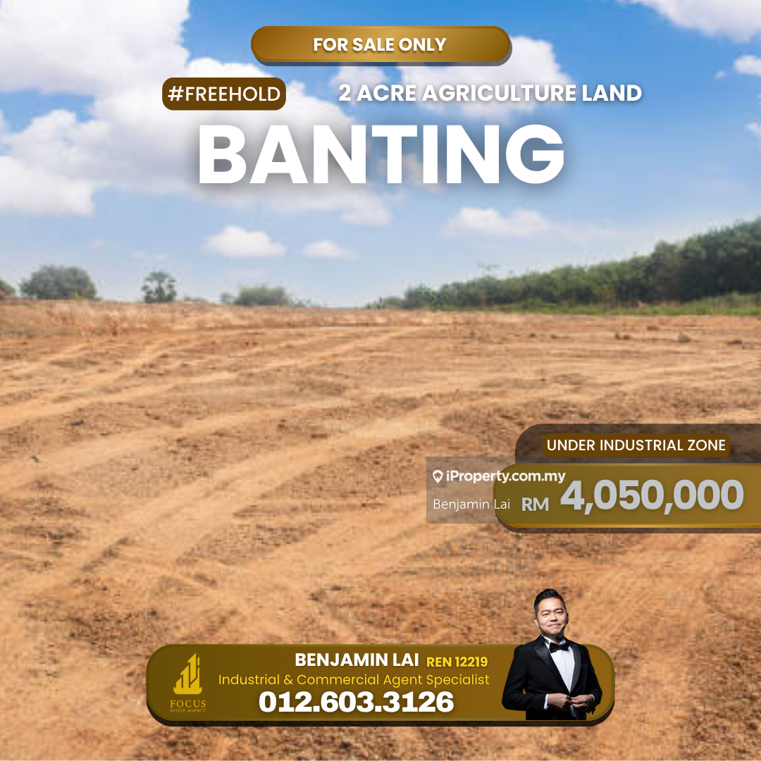 2 Acre Freehold Agriculture Land for Sale