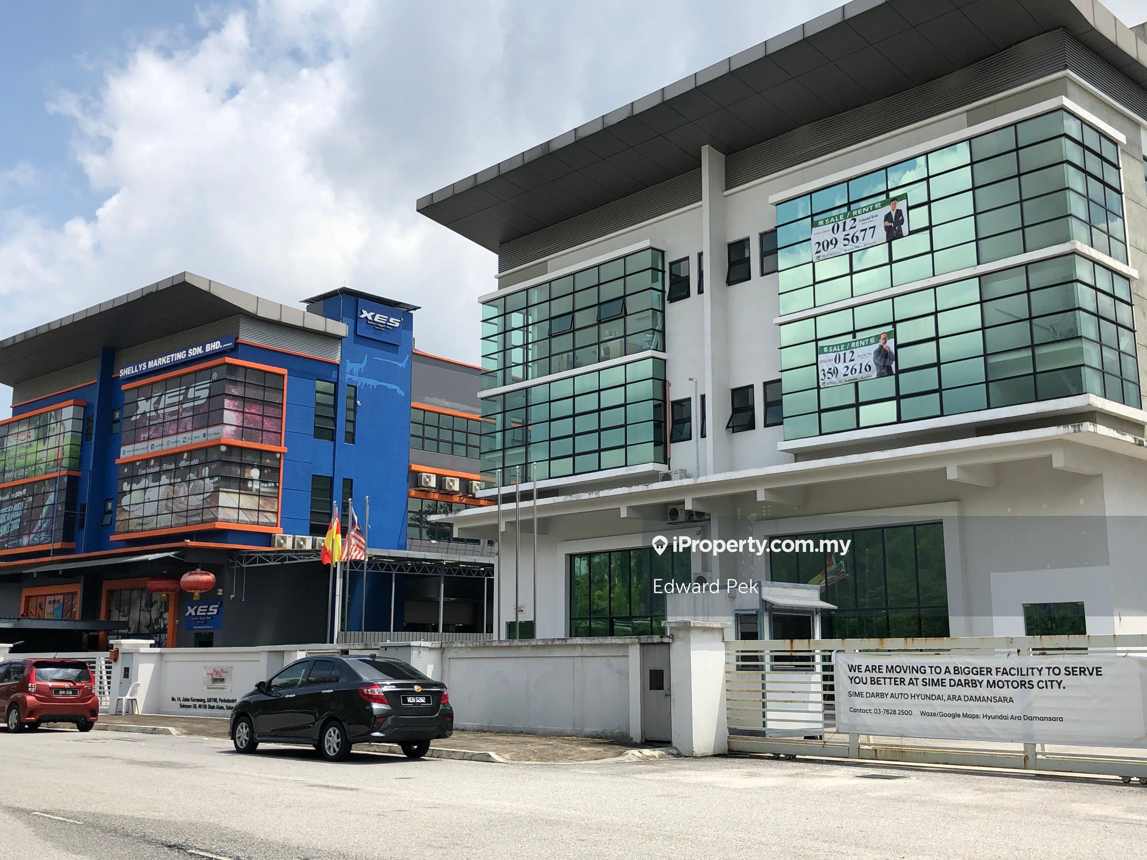 3 Storey Semi-D Factory For Sale