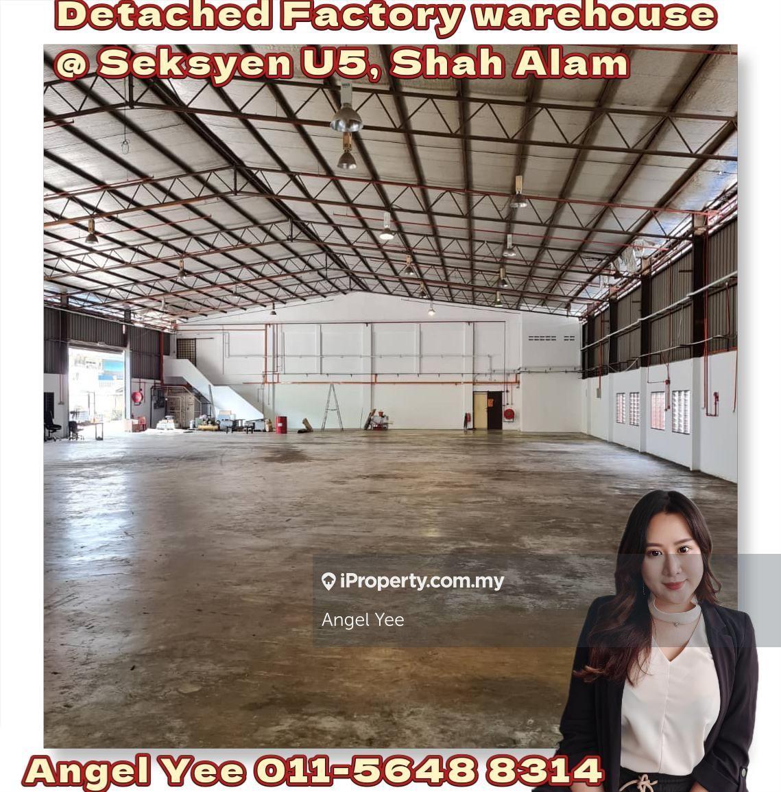 Detached factory warehouse @ Seksyen U5, Shah Alam