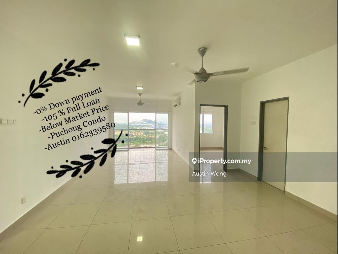 0% Down payment Koi Prima condo 1055sqft Puchong Below Market Price 