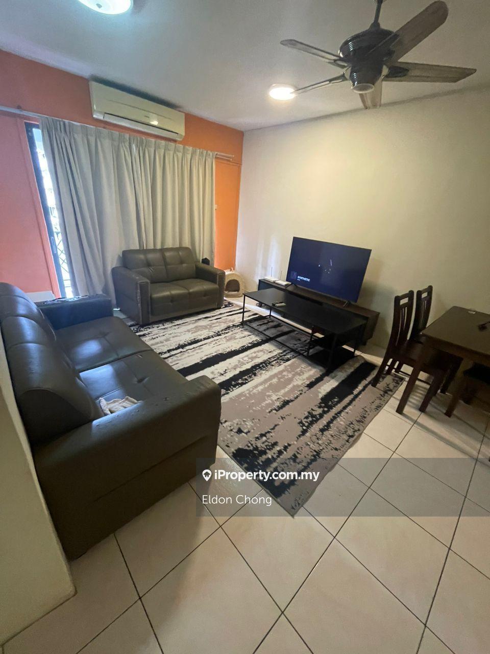 100% Loan , Bangsar Permai 2r2b , Fully Furnished 