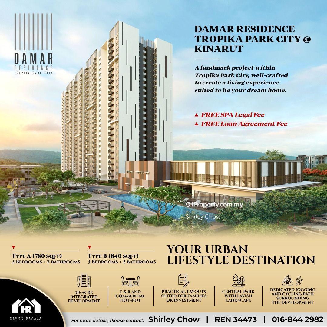 Damar Residence Tropika Park City Kinarut / New / Condominium