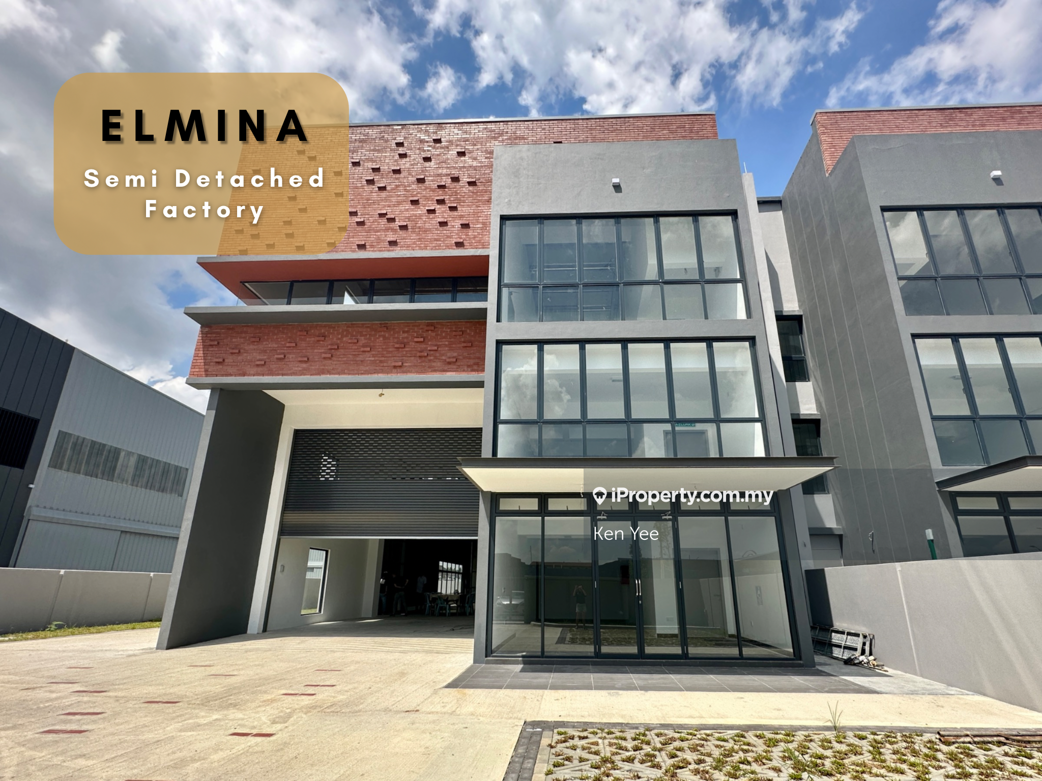 Elmina Business Park, 3-storey Semi-D Factory/Warehouse