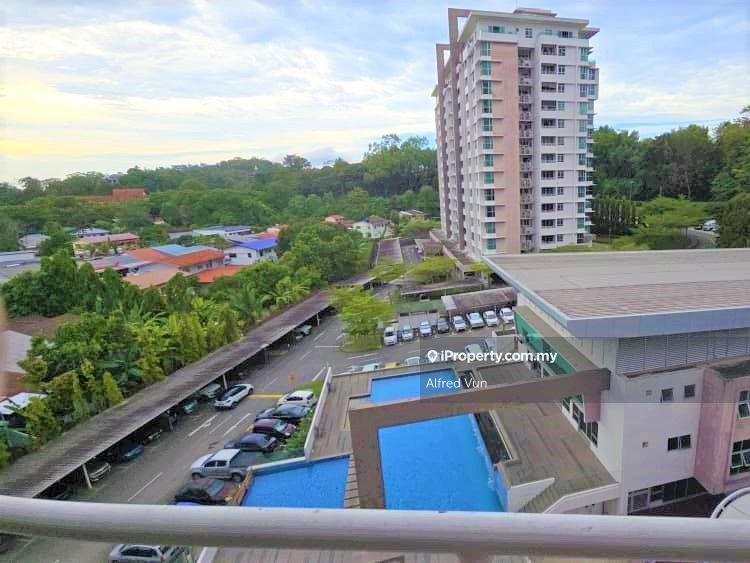 Luyang, Pool View, Corner, Furnished : Alam Damai Condo
