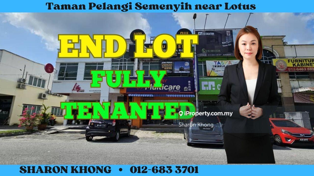 Limited End lot double storey shoplot near Lotus Semenyih