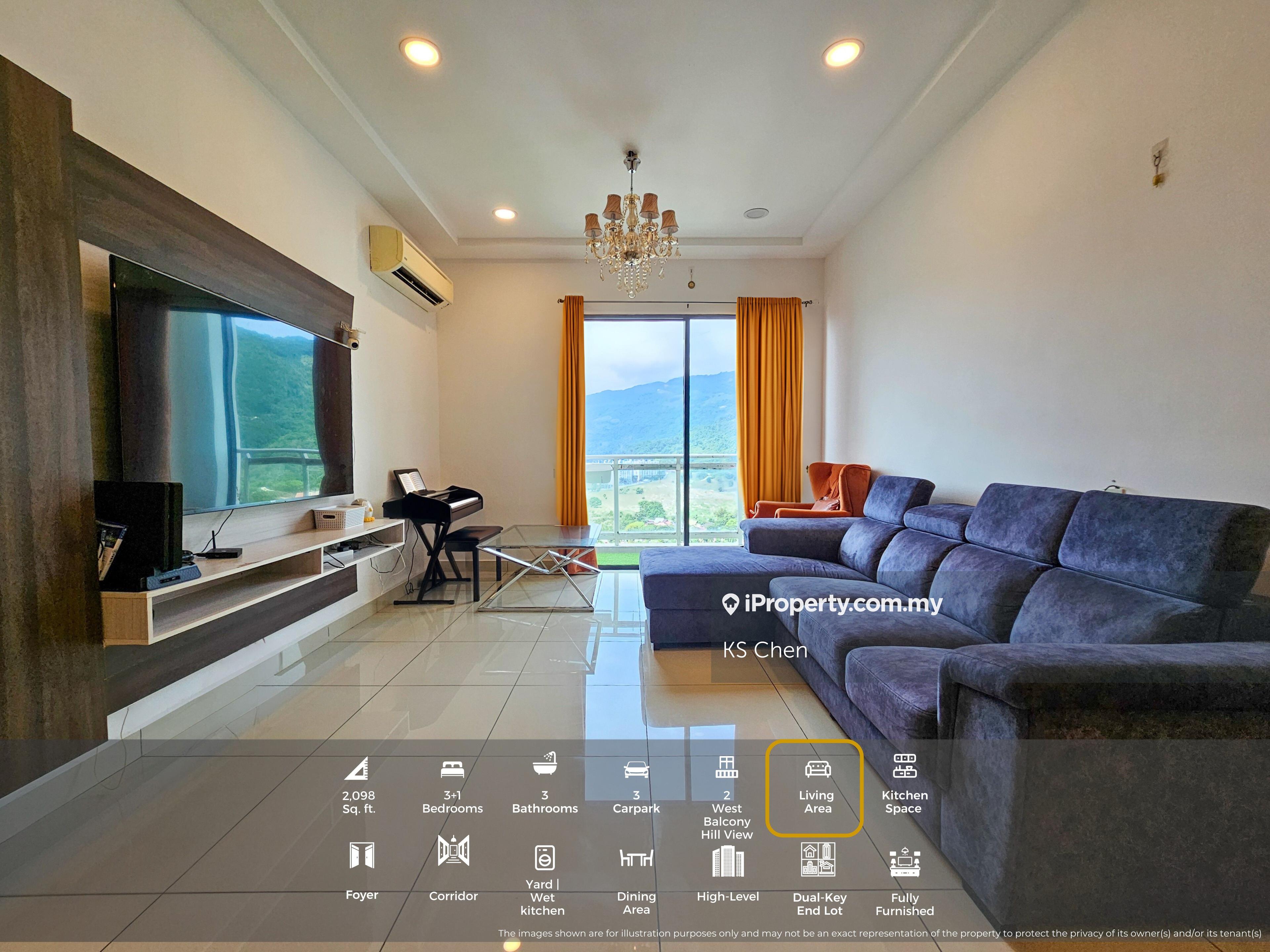 Spacious Dual-Key Corner Unit with Sunset, Hill Views & Race Course