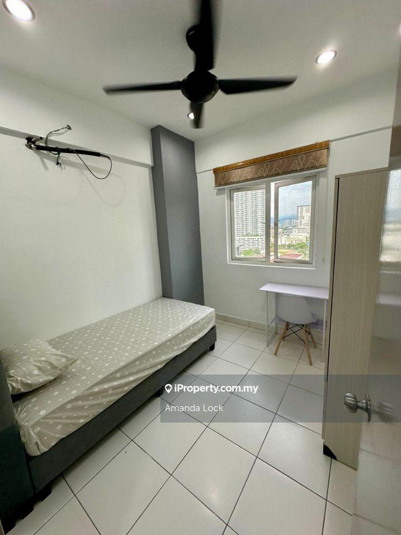 Single Bed Room Semi Furnished First Residence Kepong for Rent