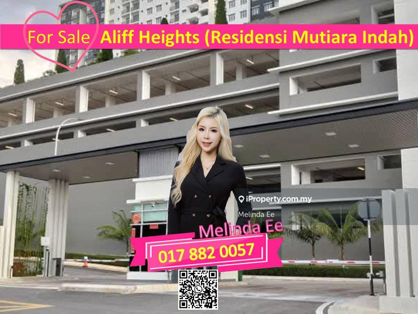 Johor Bahru Aliff Heights (Residensi Mutiara Indah) 2bed with Carpark