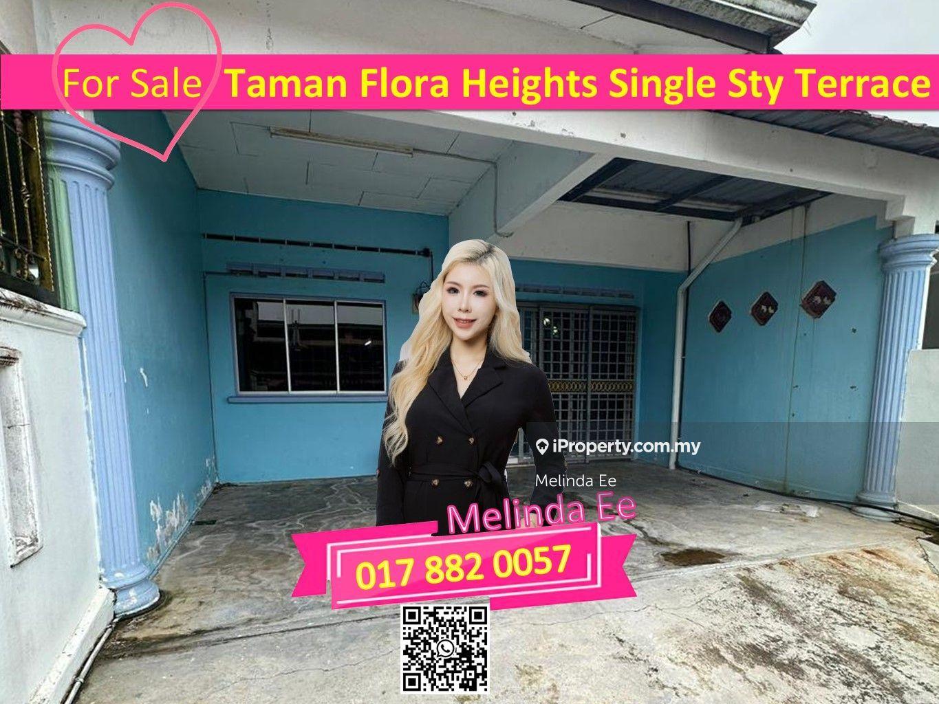 Pasir Gudang Taman Flora Heights Single Storey Terrace Can Full Loan