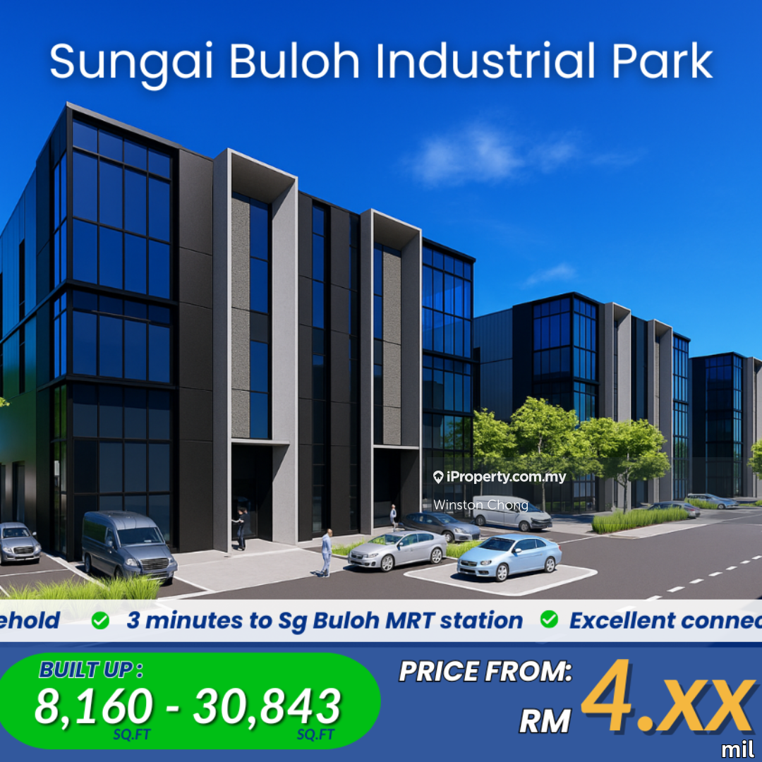 Freehold Semi-D Factory 200 meter frm Main Road