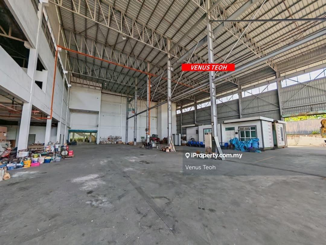 Kulim Detached Factory For Rent With High Power Supply 250 Amp!