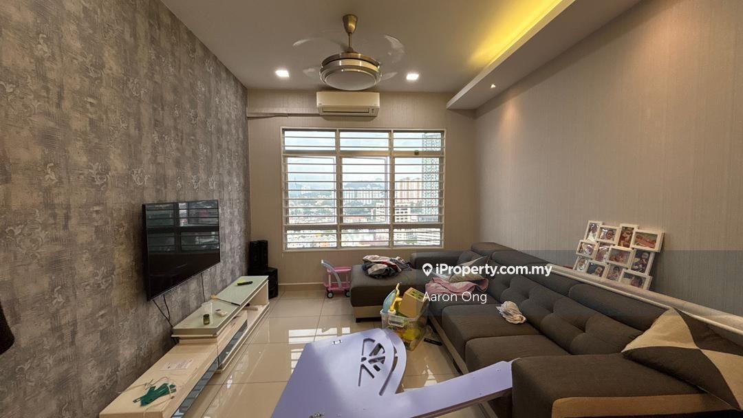 Residensi rampai, 850sf, 3r2b, f/furnished, sri rampai, wangsa maju
