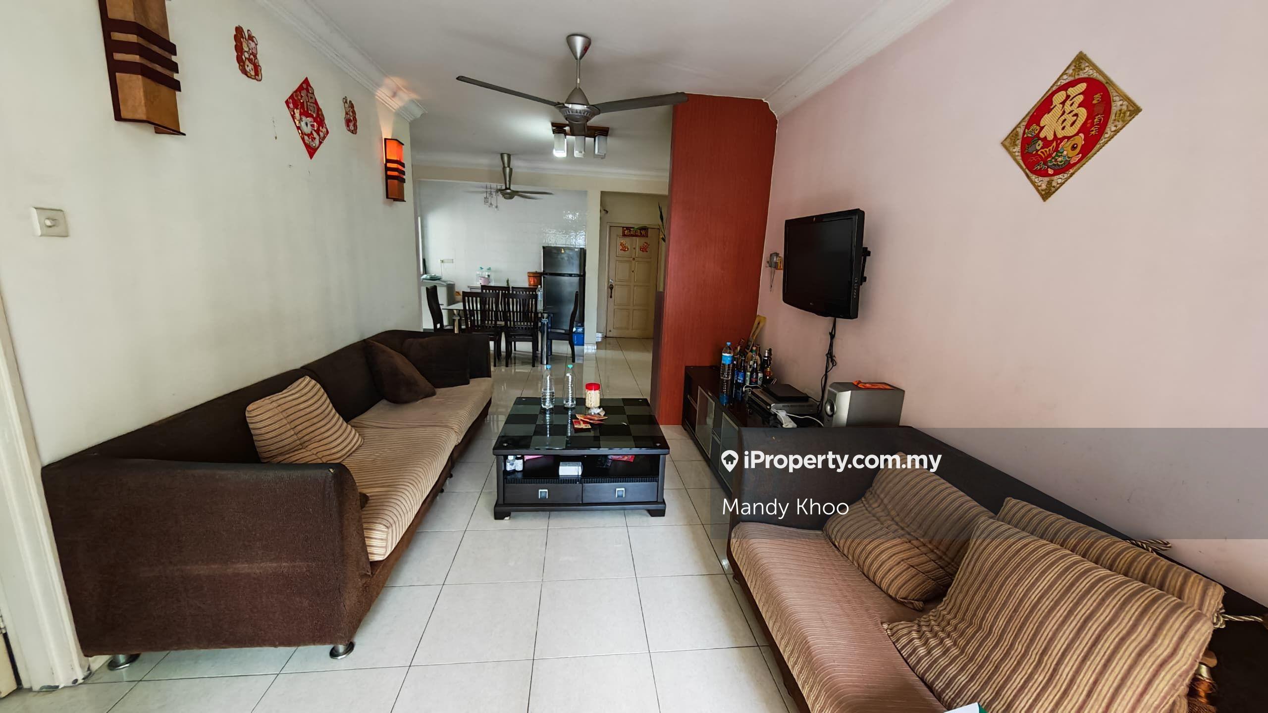 Platinum hill pv6 condo,taman melati,setapak,p/furnished 2 parkings
