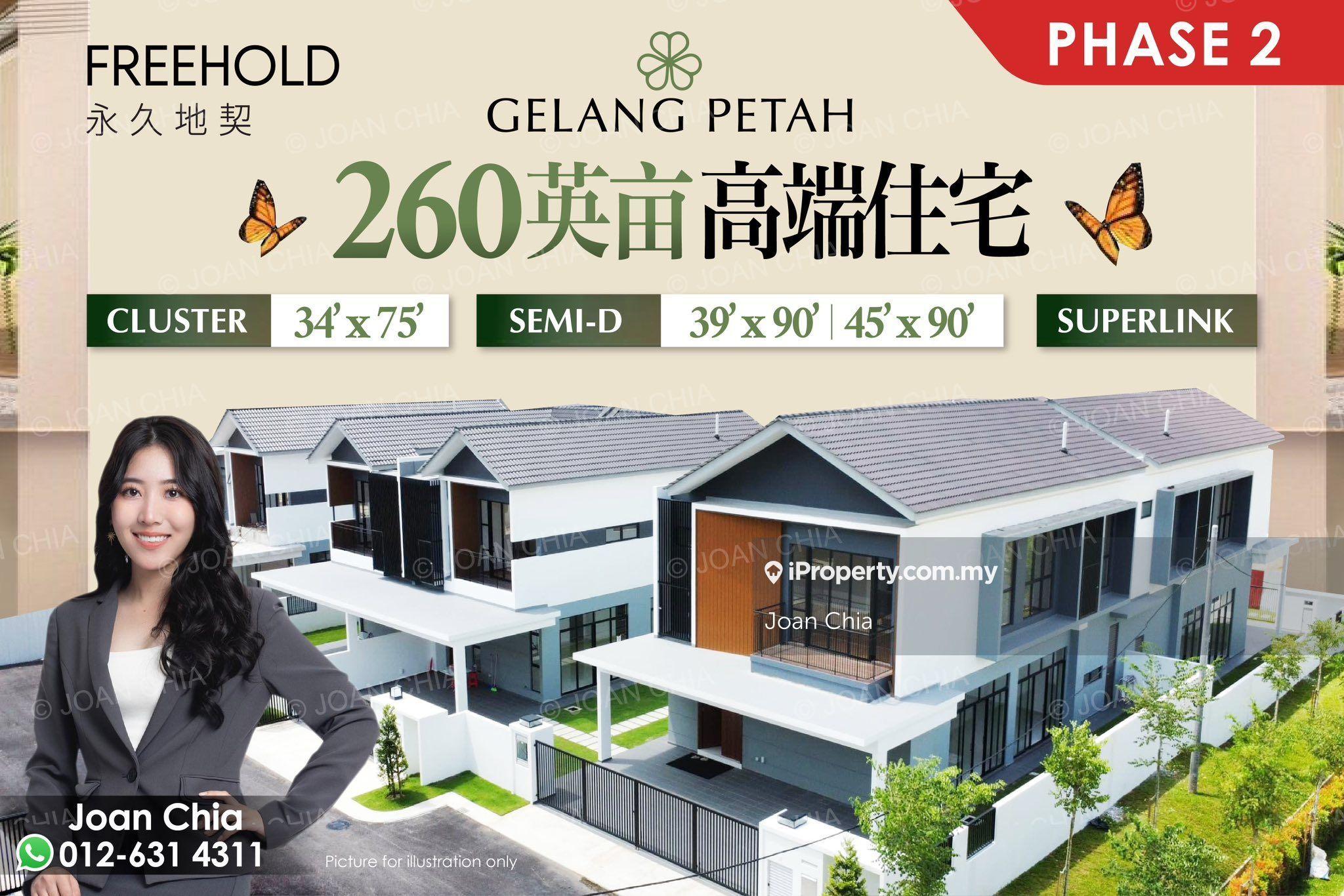 First Phase - Brand New 2 Storey & 3 Storey Garden Terrace House