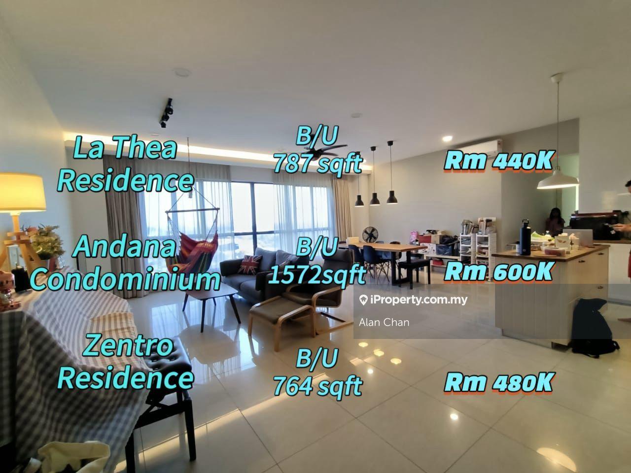 Below Market Full Furnished with Modern ID Design Andana Condo Puchong