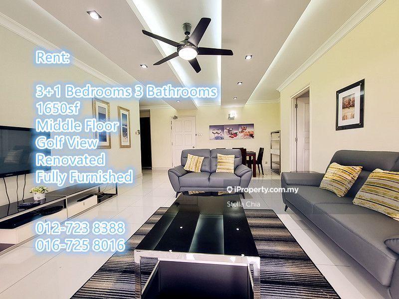 Nice Golf View, Renovated Fully Furnished