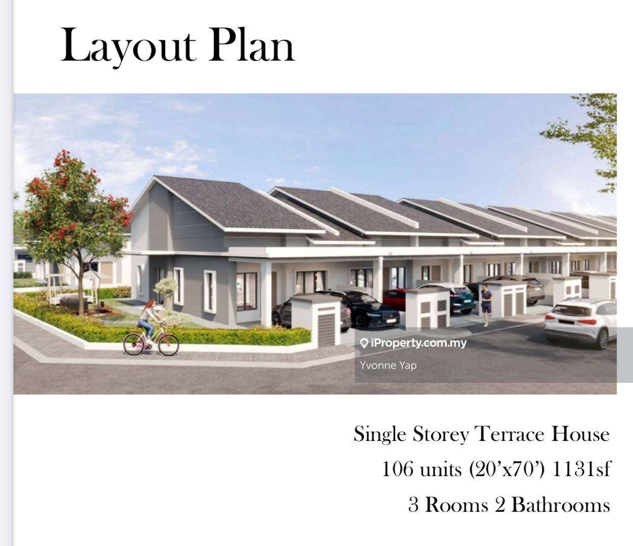 Kuala Selangor Jeram Single Storey Terrace, Landscape Living