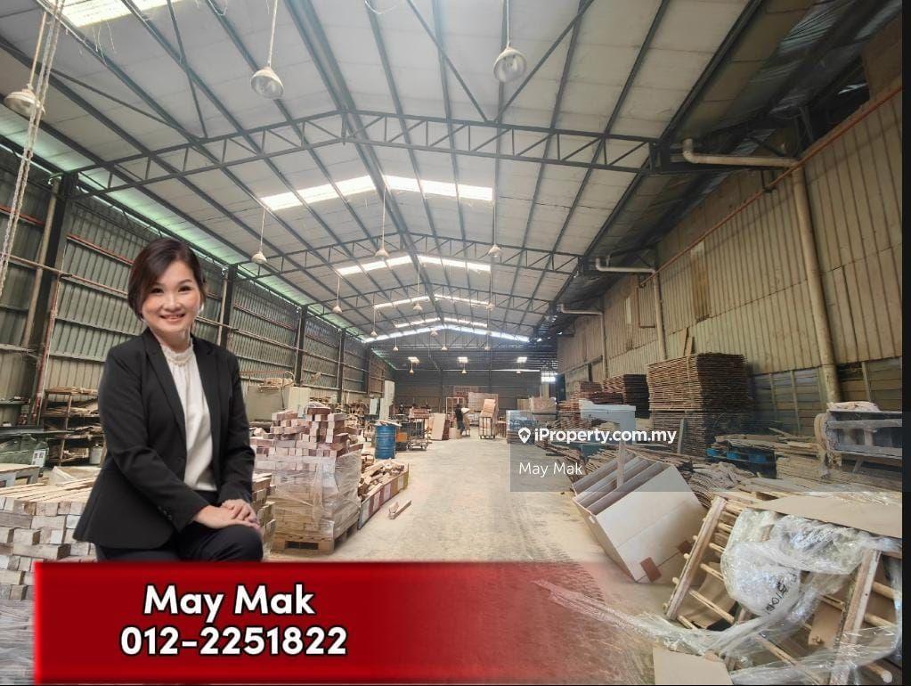 Detached Warehouse Factory With Office Bukit Rambai Tanjong Minyak