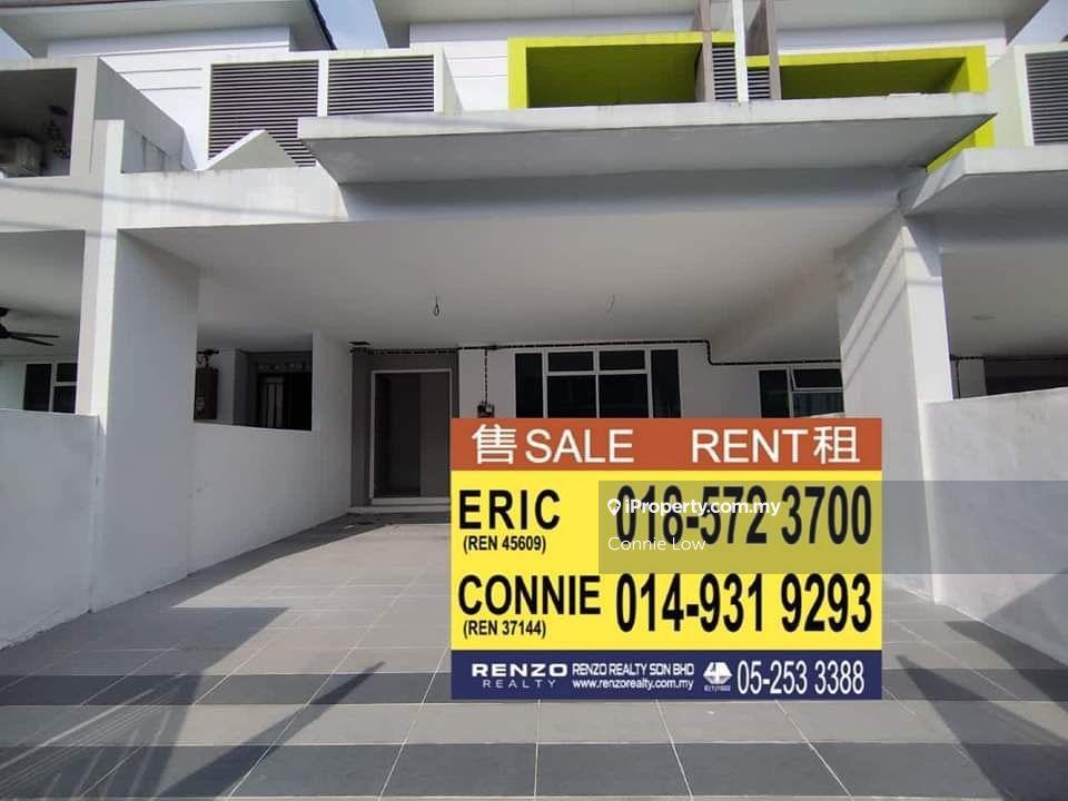 Guarded never occupied double storey terrace house Ipoh Perak hillpark