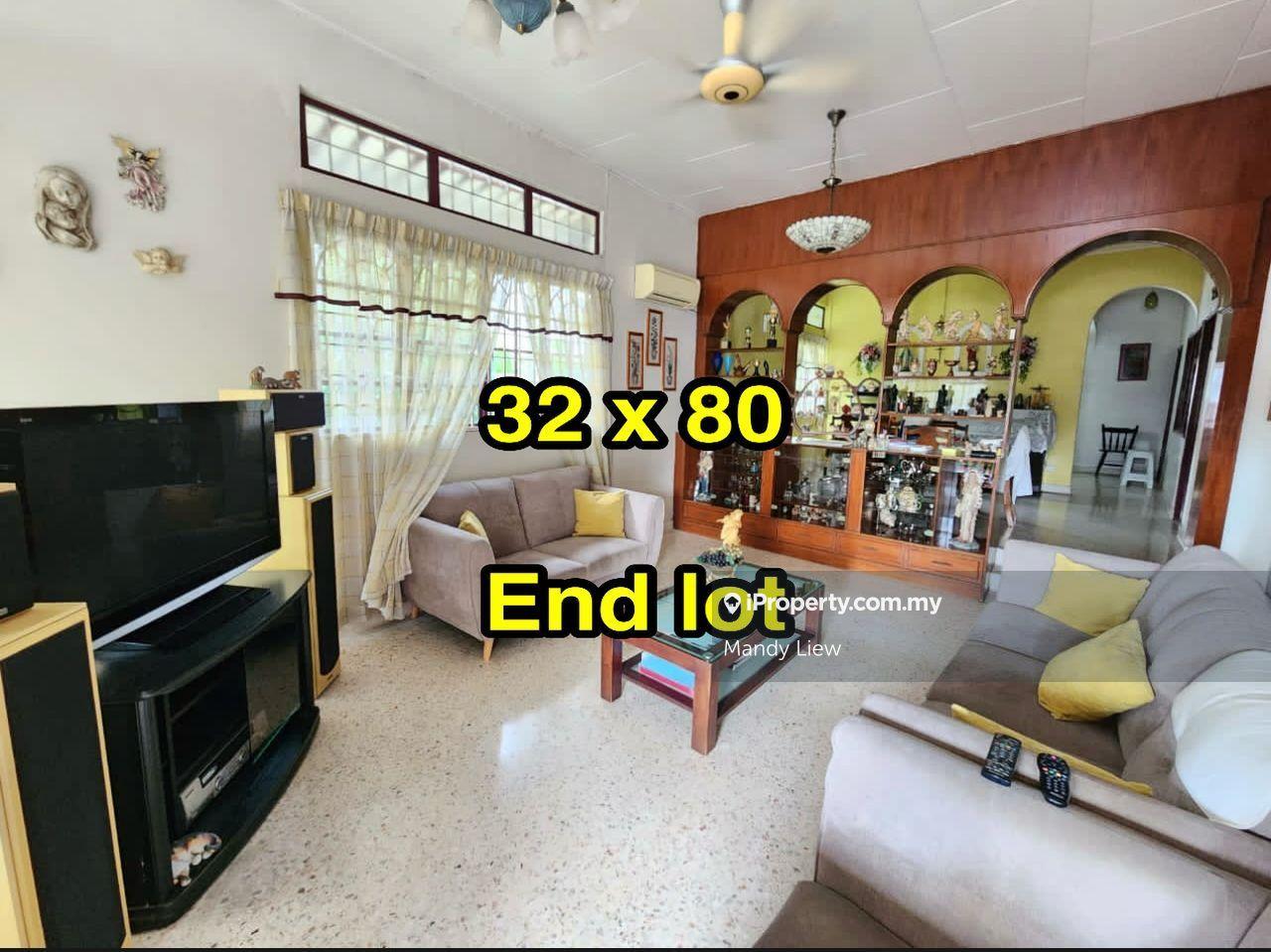 Taman Bukit Maluri End lot Single Storey, limited unit welcome viewing