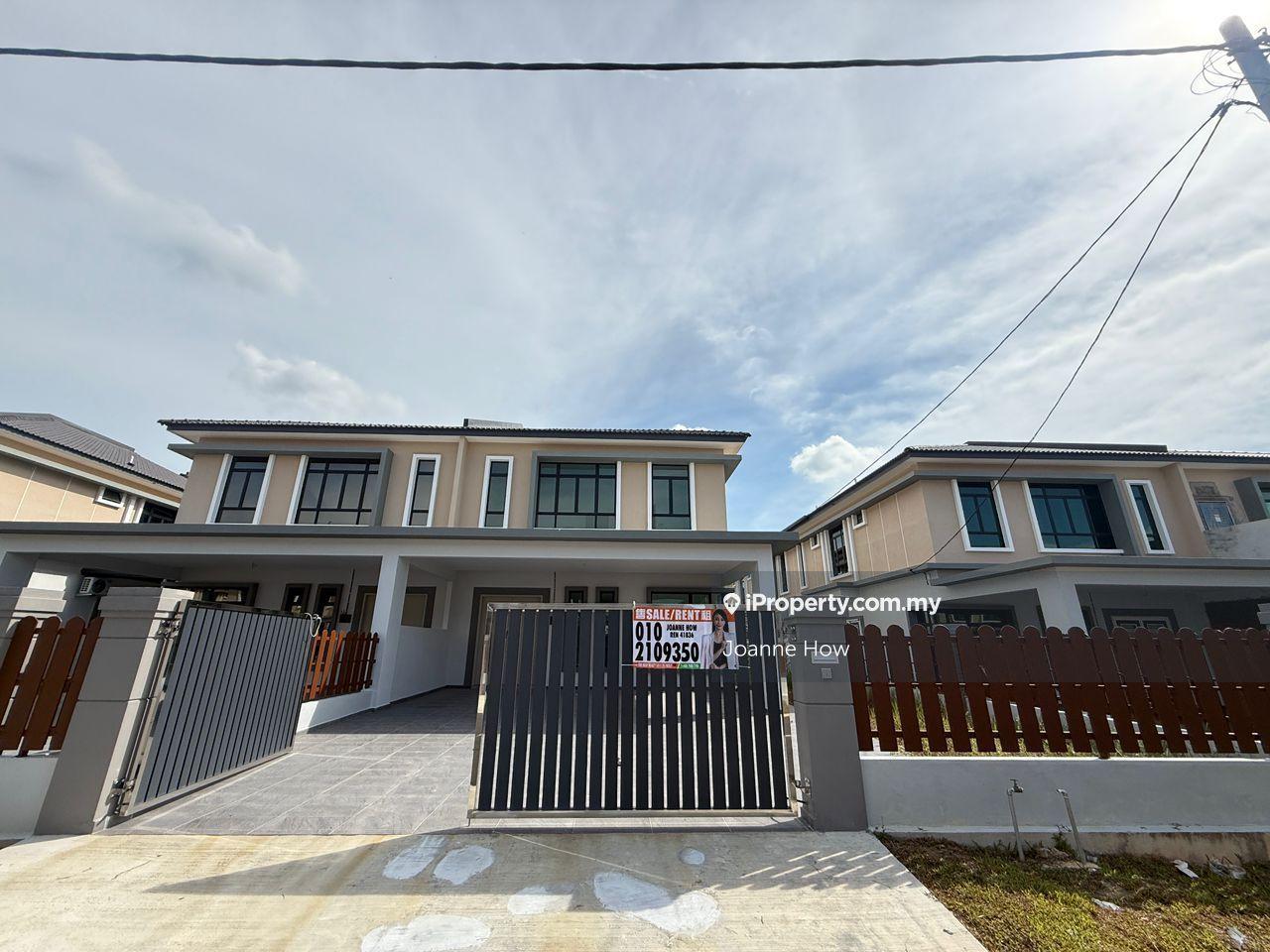 Bare New Double Storey Semi D Bandar Botani Parkland@Jasin Melaka