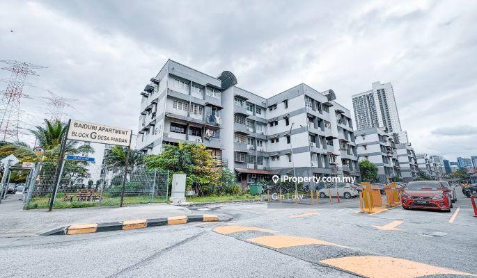 Baiduri apartment, desa pandan, 3 bedroom, below market