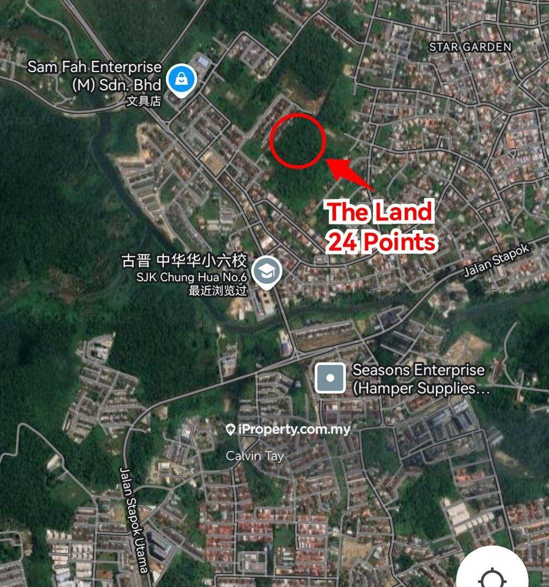 24 Points Land at Jalan Kapor, Stapok Kuching