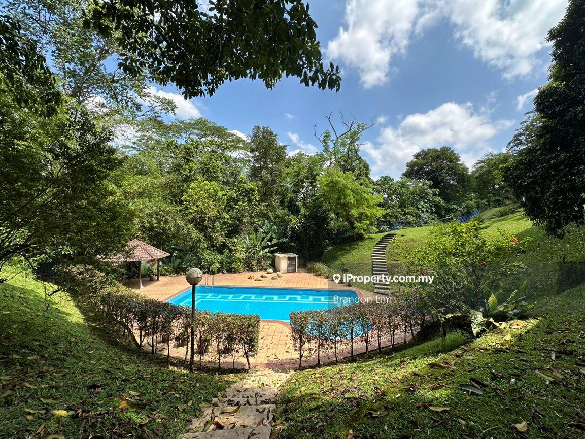 Over an acre piece of land situated in a serene environment