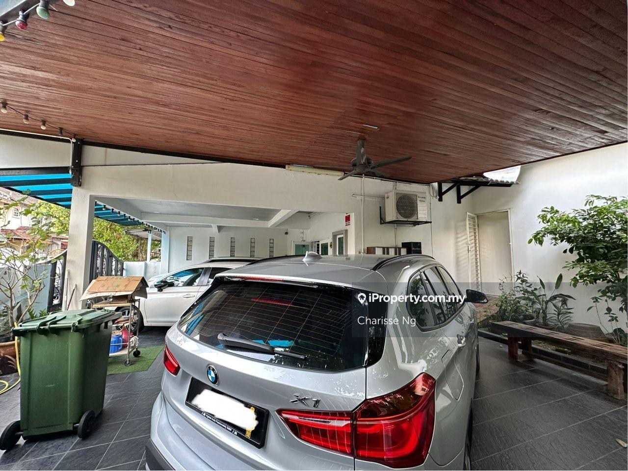 2 Storey Corner Terrace House with Cover Car Porch & Full Tile Floor