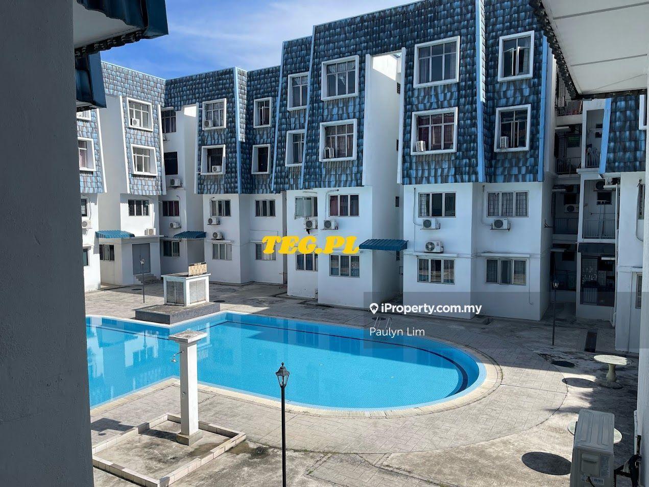 932sf Good Condition Subang Jaya Apartment With Swimming Pool For Sale