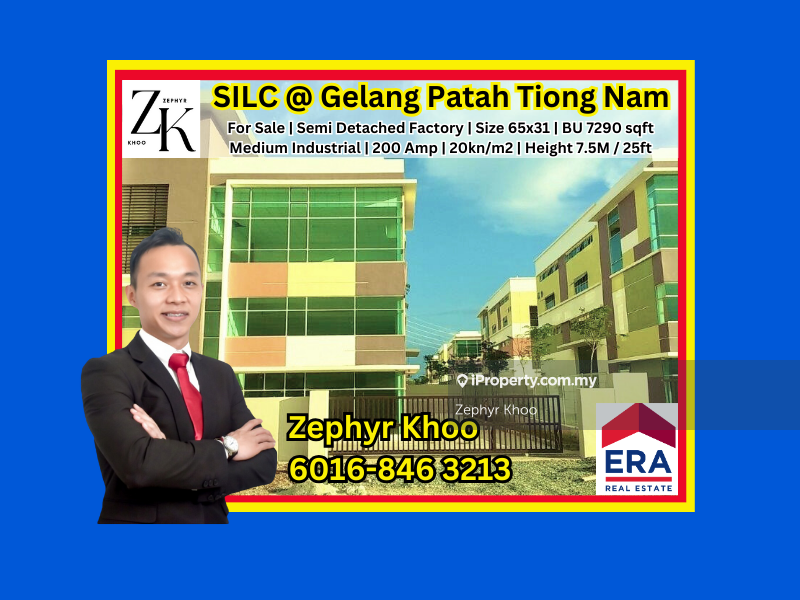 Silc Gelang Patah Tiong Nam Semi Detached Factory 