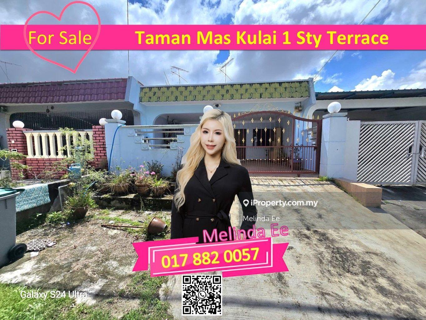 Kulai Taman Mas Renovated 1 Storey Terrace 4bed Can Full Loan