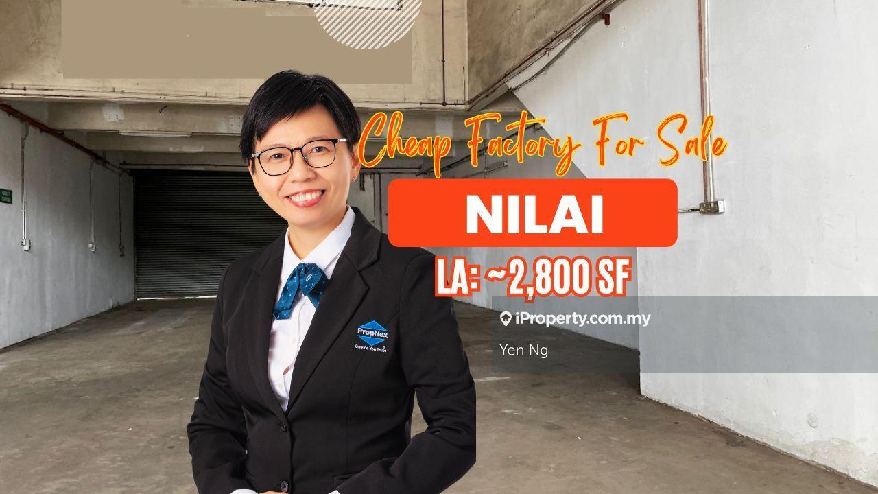 Cheap 1.5 Storey Terrace Factory for Sale at Taman Semarak, Nilai