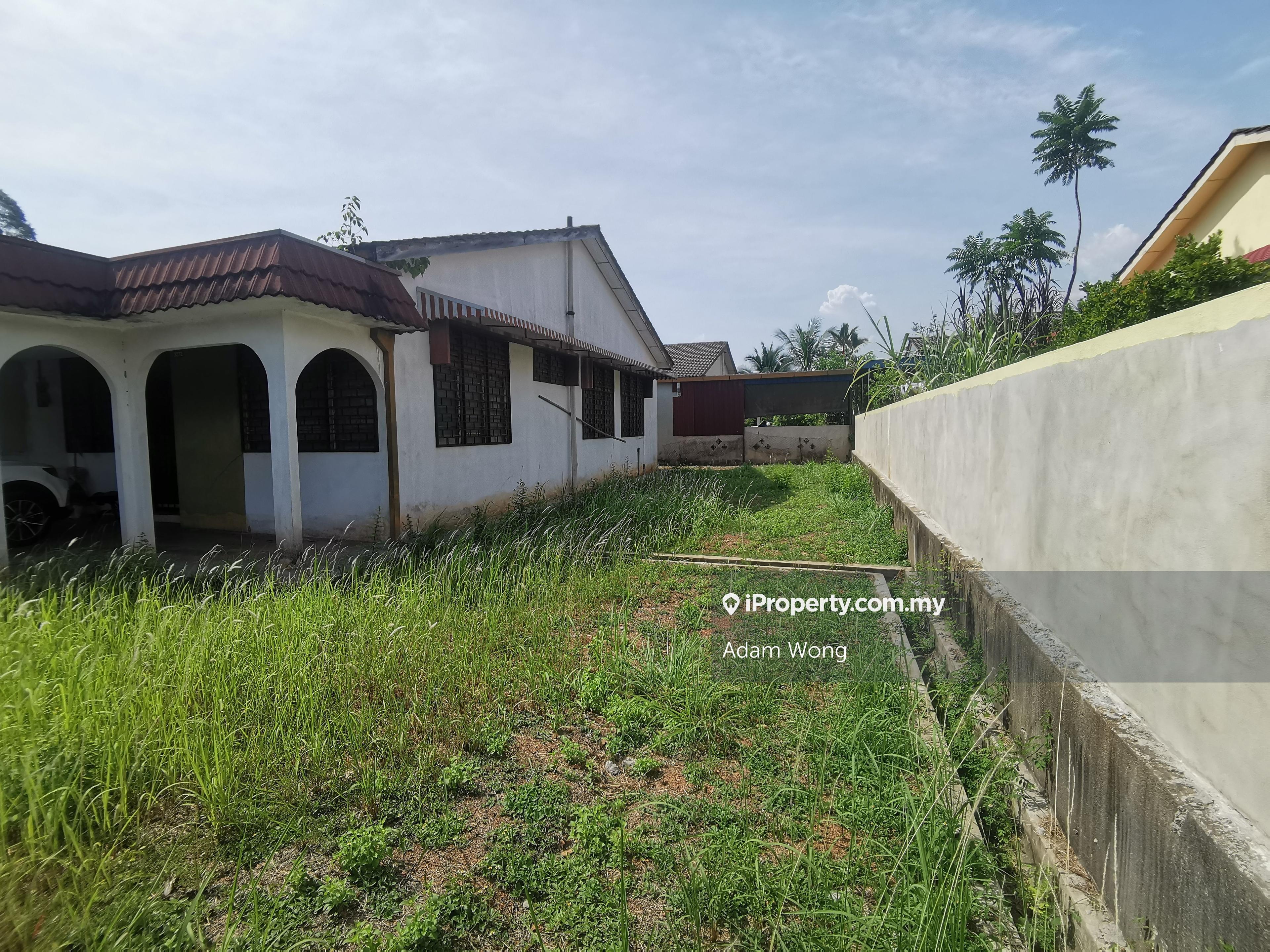 Town Area Chinese Neighbour Single Storey Semi D Big Land Taman Ria