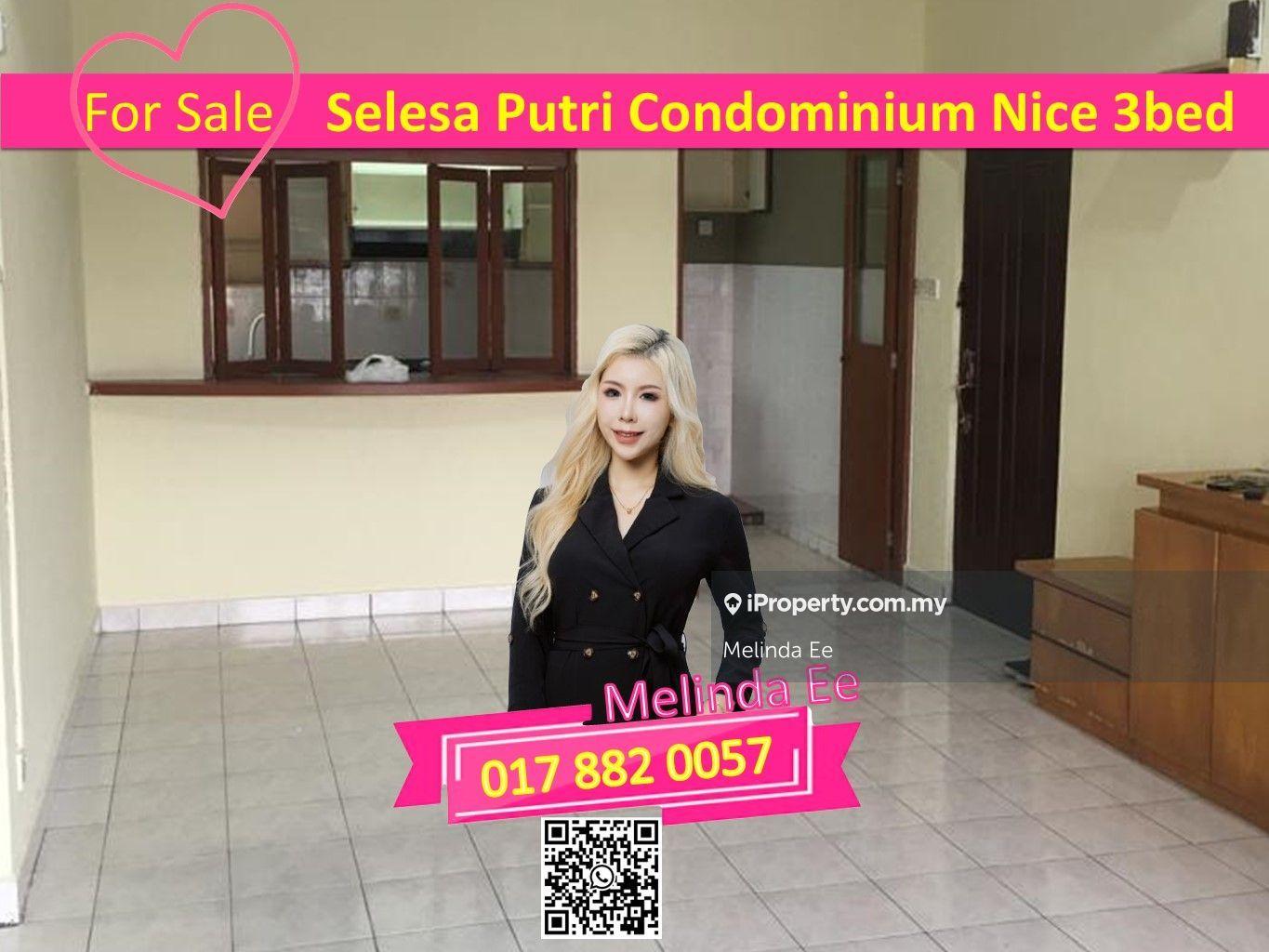 Skudai Selesa Puteri Condominium Nice Design 3bed Rm500 Can Buy