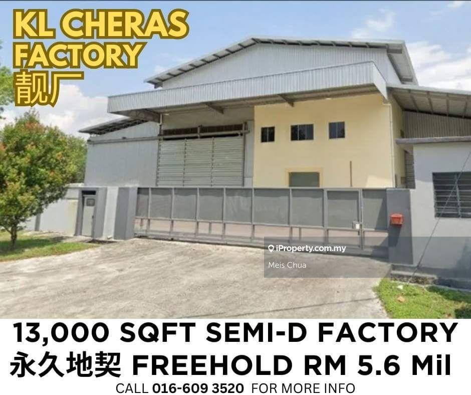 Desa Tun Razak,Taman Midah, Shamelin Factory for Sale