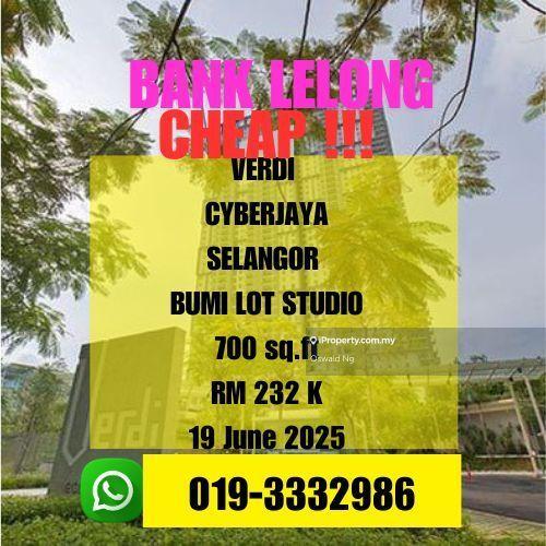 Bank Lelong Verdi Residence Cyberjaya Selangor